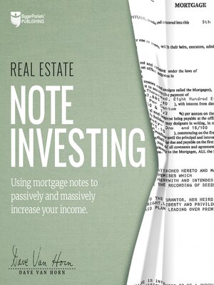 cover image of Real Estate Note Investing